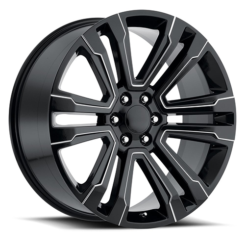 OE Revolution G-10 Gloss Black Milled - Part Number G10-2410655+31GBML OE Revolution G-10 Gloss Black Milled Photo