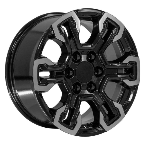 OE Wheels Cv65 Black Machined