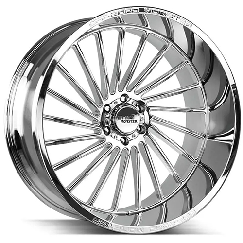 Off-Road Monster M27 Chrome - Part Number M27612639N44C Off-Road Monster M27 Chrome Photo