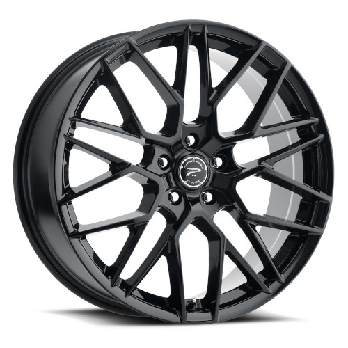 Platinum Retribution 459 Gloss Black - Part Number 459-7843BK+35 Platinum Retribution 459 Gloss Black Photo