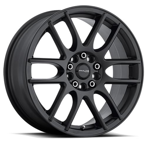 Raceline Mystique 141 Satin Black - Part Number 141B-77586+40 Raceline Mystique 141 Satin Black Photo