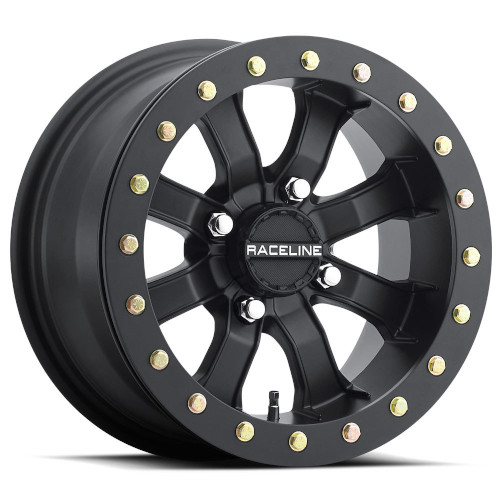 Raceline A71B UTV Mamba Beadlock Satin Black - Part Number A71B-48011-44 Raceline A71B UTV Mamba Beadlock Satin Black Photo
