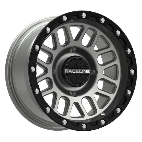 Raceline A93 UTV Podium Beadlock Stealth Gray - Part Number A93SG-56037+40 Raceline A93 UTV Podium Beadlock Stealth Gray Photo