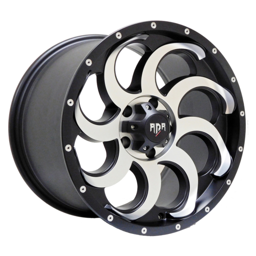 Red Dirt Road RD14 Black Machined w/ Machined Rivets