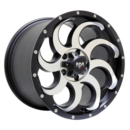 Red Dirt Road Rd14 Matte Black Machined