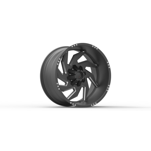 Red Dirt Road Rd19 Matte Black w/ Milled Rivets
