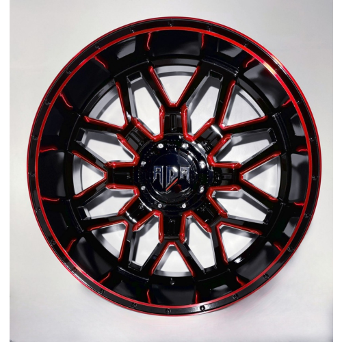 Red Dirt Road RD25 Black Machined w/ Red Tint