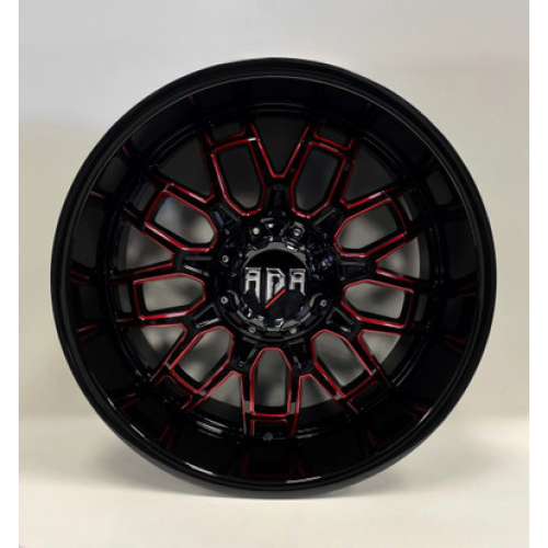 Red Dirt Road RD33 Black w/ Red Milling