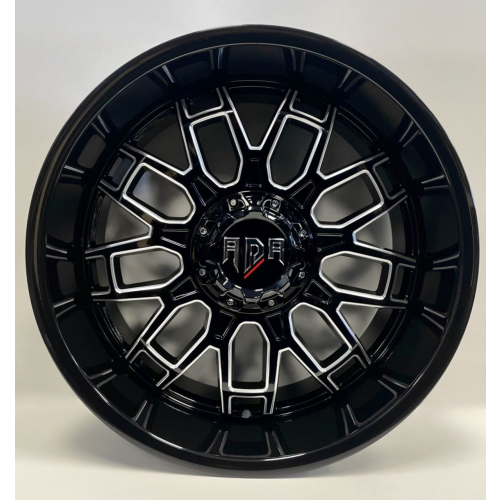 Red Dirt Road RD33 Gloss Black Machined