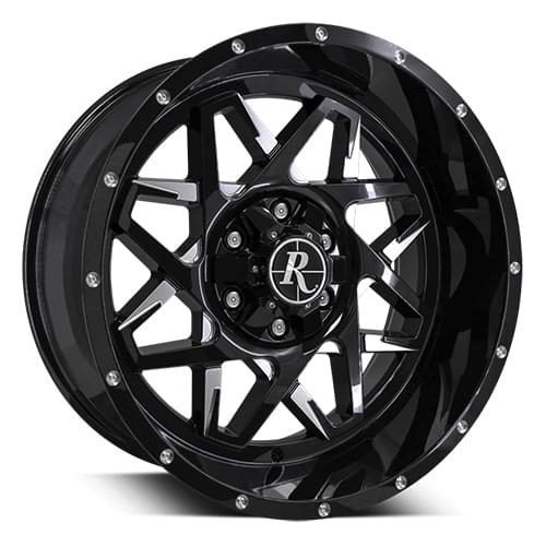 HD Offroad Caliber Black Milled Face - Part Number CA201056-25ML3 HD Offroad Caliber Black Milled Face Photo