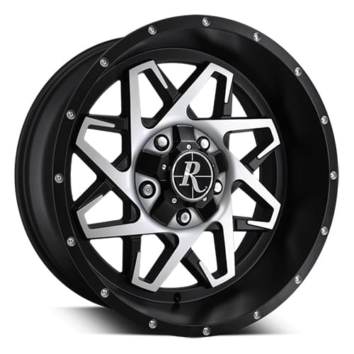 HD Offroad Caliber Satin Black Machined - Part Number CA209066-10SBM HD Offroad Caliber Satin Black Machined Photo