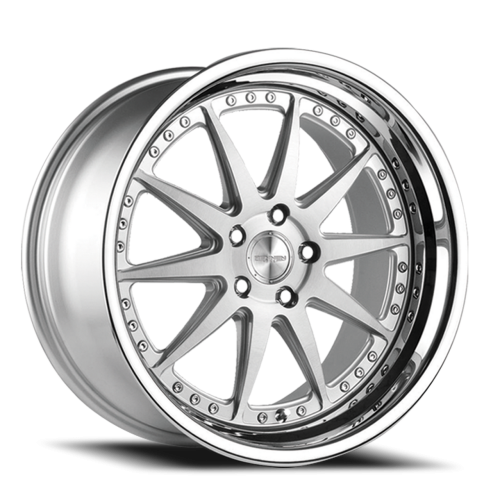 Rennen Csl-1 Silver Brushed W/ Chrome Step Lip