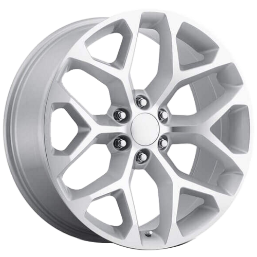 Replica Wheels 101 Silver Machined