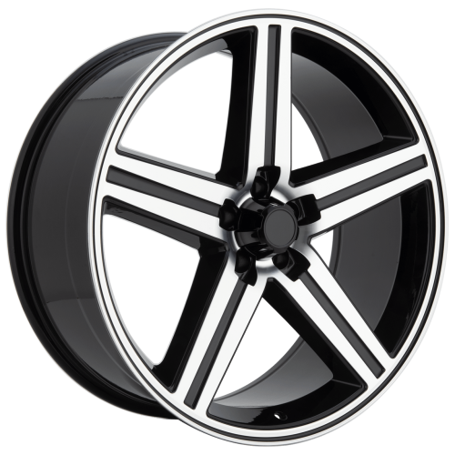 Replica Wheels 103 Gloss Black Machined