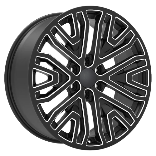Replica Wheels 109 Gloss Black Milled