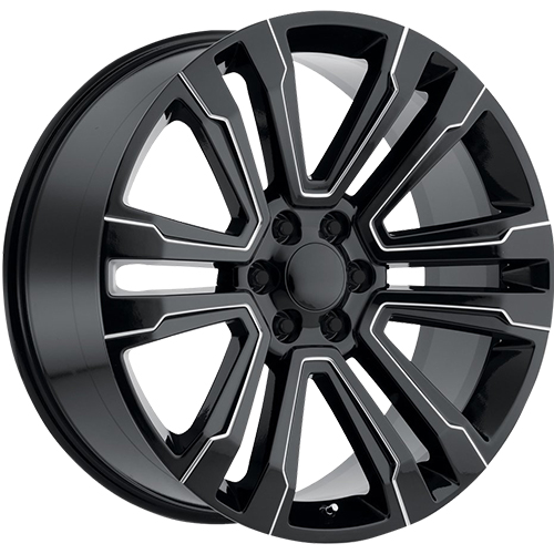 Replica Wheels REP328 Black Milled - Part Number REP328-22985-24BMW Replica Wheels REP328 Black Milled Photo