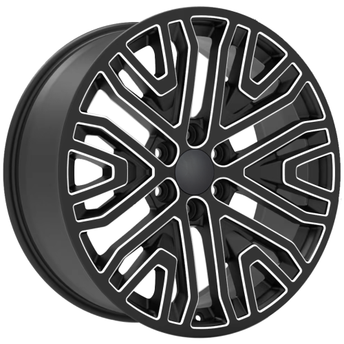 Replica Wheels 700 Gloss Black Milled