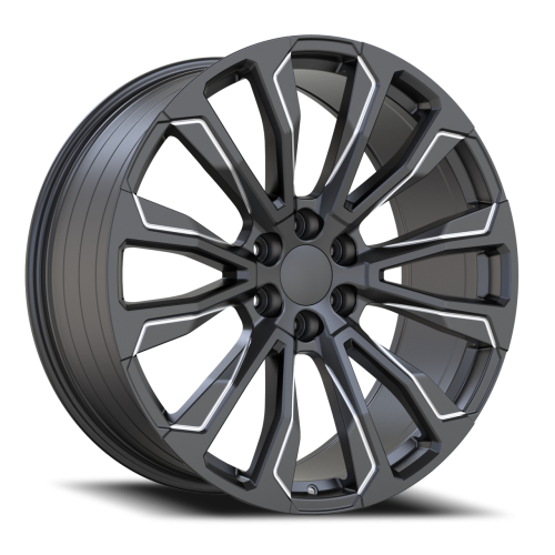 Replica Wheels Rs40 Black Milled