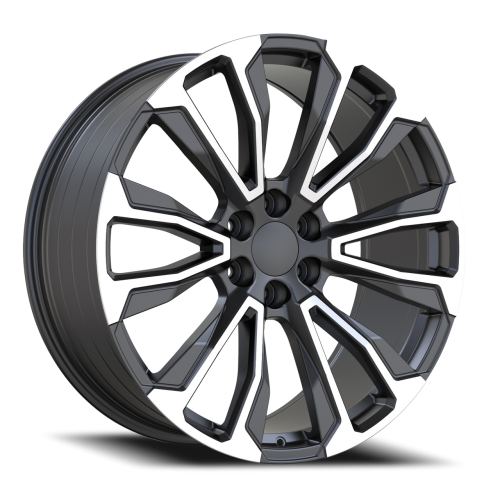 Replica Wheels Rs40 Gloss Black Machined