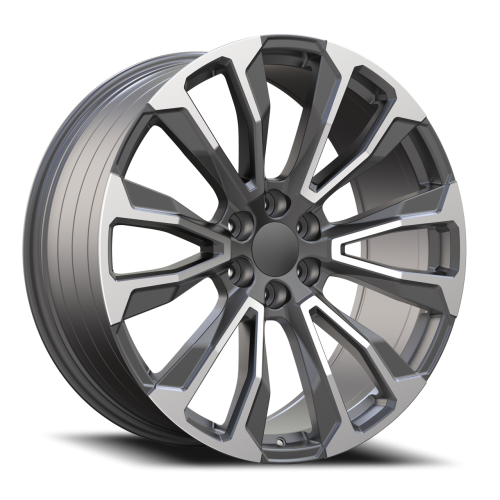 Replica Wheels Rs40 Gun Metal Machined