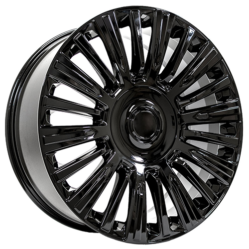 OE Wheels Cadillac Escalade CA92 Gloss Black - Part Number CA92-24100-6550-28B OE Wheels Cadillac Escalade CA92 Gloss Black Photo
