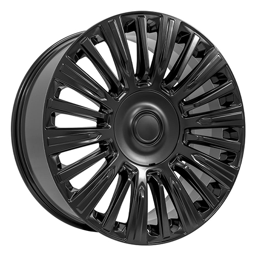 OE Wheels Cadillac Escalade CA92 Satin Black - Part Number CA92-22090-6550-28B1 OE Wheels Cadillac Escalade CA92 Satin Black Photo