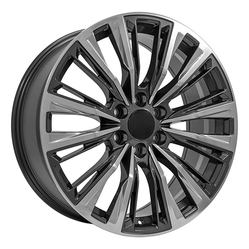 OE Wheels Cadillac Escalade CA93 Gunmetal W/ Polished Face Photo