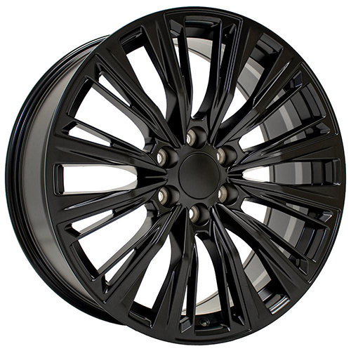 OE Wheels Cadillac Escalade CA93 Satin Black - Part Number CA93-22090-6550-28B1 OE Wheels Cadillac Escalade CA93 Satin Black Photo