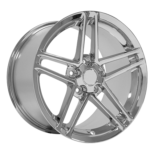 OE Wheels Chevrolet Corvette C6 Z06 CV07B Chrome - Part Number CV07B-19100-5475-65C OE Wheels Chevrolet Corvette C6 Z06 CV07B Chrome Photo
