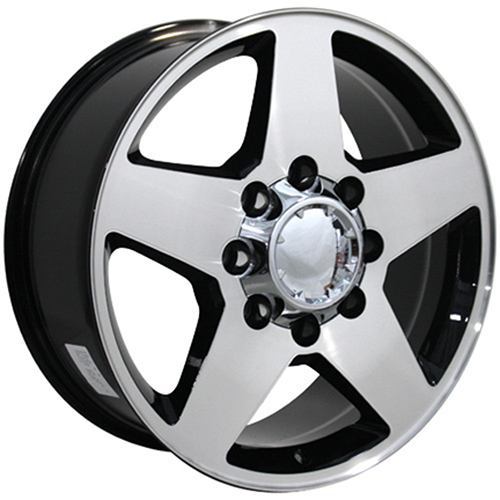 OE Wheels Chevrolet CV91A Black Machined - Part Number CV91A-20085-8650-12MB OE Wheels Chevrolet CV91A Black Machined Photo