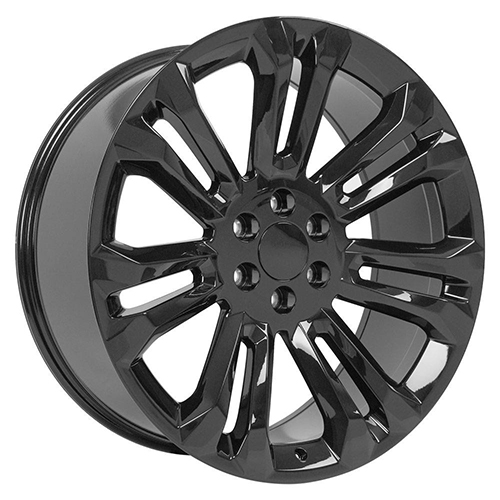 OE Wheels Chevrolet Silverado CV43 Gloss Black - Part Number CV43-24100-6550-24B OE Wheels Chevrolet Silverado CV43 Gloss Black Photo