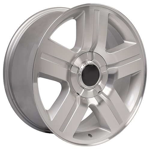 OE Wheels Chevrolet Silverado CV84 Silver Machined - Part Number CV84-22090-6550-31MS OE Wheels Chevrolet Silverado CV84 Silver Machined Photo