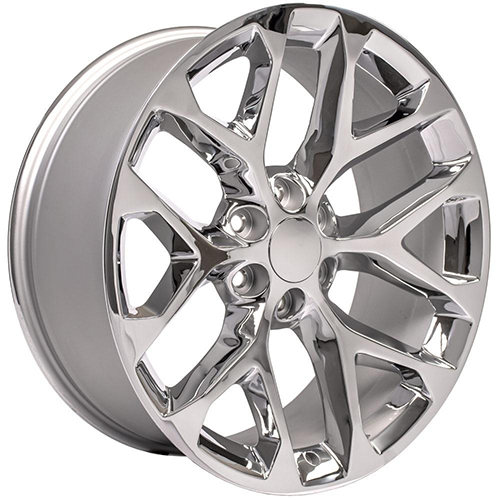OE Wheels Chevrolet Silverado CV98 Chrome - Part Number CV98-26100-6550-25C OE Wheels Chevrolet Silverado CV98 Chrome Photo