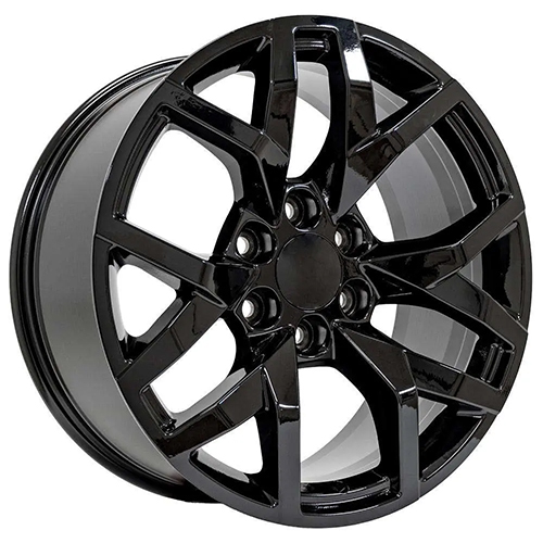 OE Wheels Chevrolet Suburban 1500 CV66 Gloss Black - Part Number CV66-22090-6550-28B OE Wheels Chevrolet Suburban 1500 CV66 Gloss Black Photo