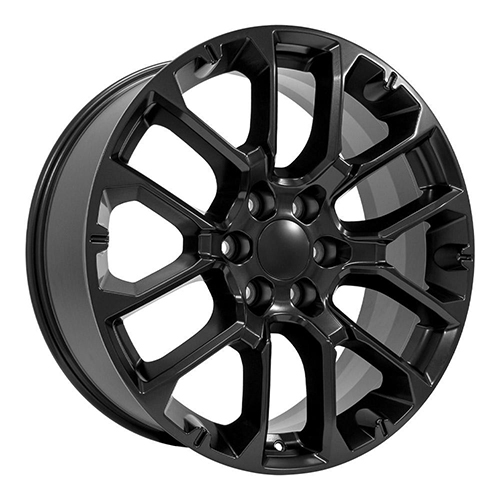 OE Wheels Chevrolet Suburban 1500 CV67 Gloss Black - Part Number CV67-22090-6550-28B OE Wheels Chevrolet Suburban 1500 CV67 Gloss Black Photo