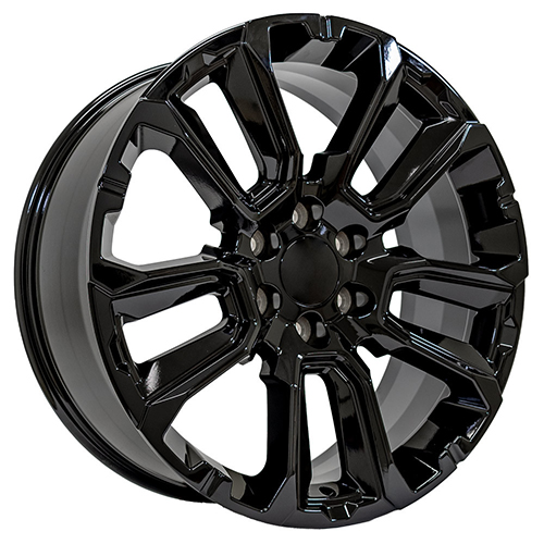 OE Wheels Chevrolet Suburban 1500 CV68 Gloss Black - Part Number CV68-24100-6550-28B OE Wheels Chevrolet Suburban 1500 CV68 Gloss Black Photo