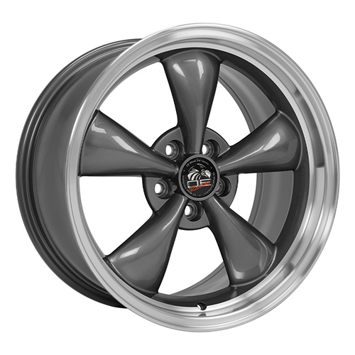 OE Wheels Ford Mustang Bullit FR01 Anthracite W/ Machined Lip - Part Number FR01-17105-5450-27AM OE Wheels Ford Mustang Bullit FR01 Anthracite W/ Machined Lip Photo