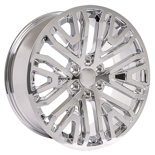 OE Wheels GMC Sierra CV37 Chrome - Part Number CV37-22090-6550-28C OE Wheels GMC Sierra CV37 Chrome Photo