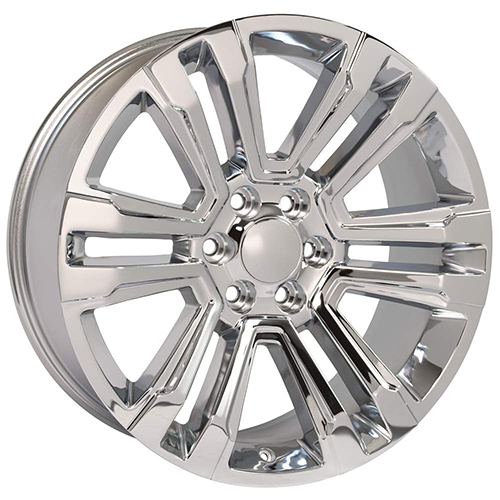OE Wheels GMC Yukon CV44 Chrome - Part Number CV44-22090-6550-24C OE Wheels GMC Yukon CV44 Chrome Photo