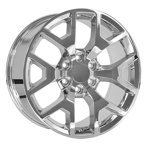 OE Wheels GMC Sierra CV92 Chrome - Part Number CV92-20090-6550-27C OE Wheels GMC Sierra CV92 Chrome Photo