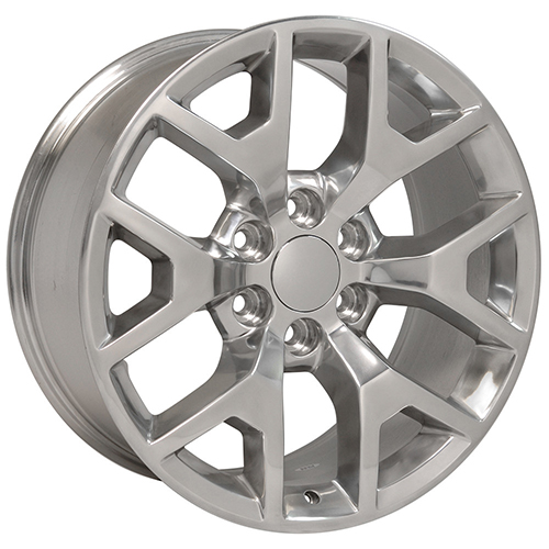 OE Wheels GMC Sierra CV92 Polished - Part Number CV92-20090-6550-27P OE Wheels GMC Sierra CV92 Polished Photo