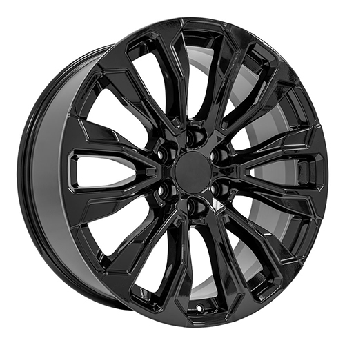OE Wheels GMC Yukon 1500 CV30 Gloss Black - Part Number CV30-22090-6550-28B OE Wheels GMC Yukon 1500 CV30 Gloss Black Photo