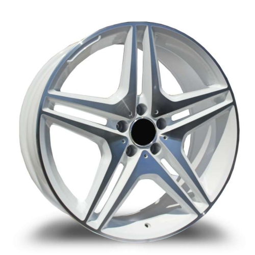 Replica Wheels R5055 White Machined
