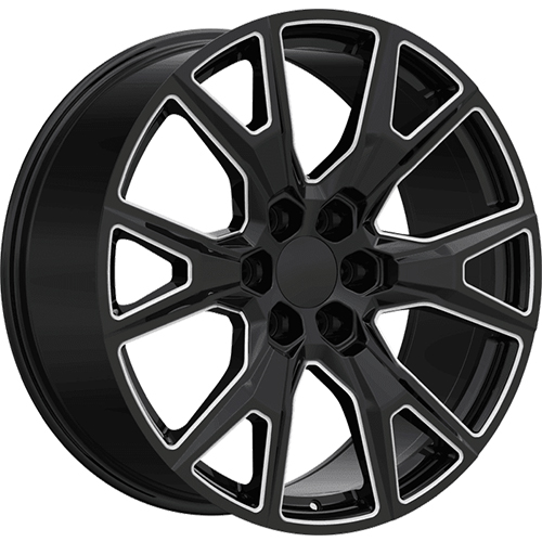 Replica Wheels REP368 Black Milled - Part Number REP368-22985BMW Replica Wheels REP368 Black Milled Photo