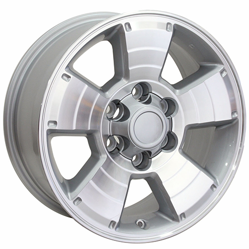 OE Wheels Toyota 4Runner TY09 Silver Machined - Part Number TY09-17075-6550-30MS OE Wheels Toyota 4Runner TY09 Silver Machined Photo