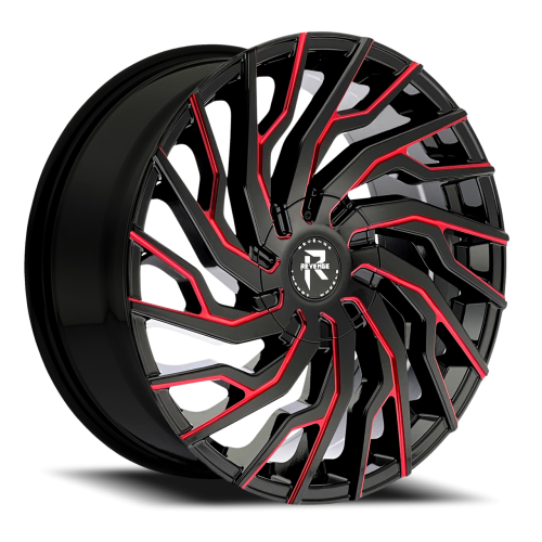 Revenge Rl101 Black Milled w/ Red Tint