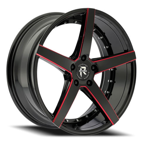 Revenge Rl103 Black Milled w/ Red Tint