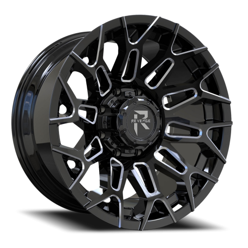 Revenge Rv203 Black Milled
