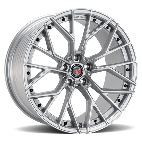 Revolution Racing RF3 Silver W/ Black Rivets - Part Number RF3-2010514R+40S Revolution Racing RF3 Silver W/ Black Rivets Photo