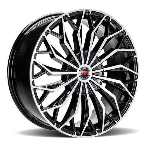 Revolution Racing RR27 Black W/ Machined Spoke Face - Part Number RR27-18850514+40BM Revolution Racing RR27 Black W/ Machined Spoke Face Photo